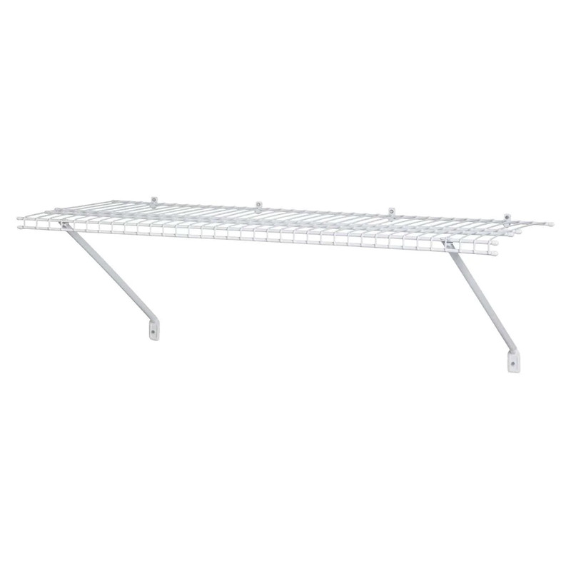 Wire Shelf Kit 72" W x 16" D, White